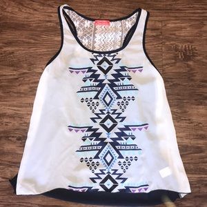 Tribal Print Tank Top